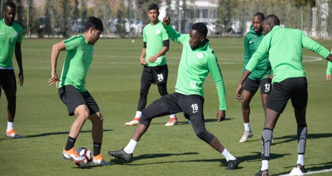 Atiker Konyaspor'da Maçı hazırlıkları