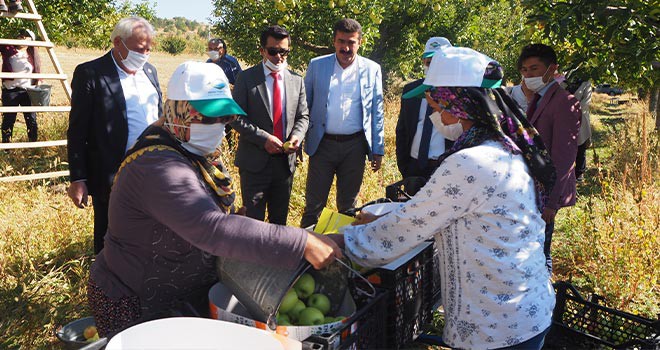 Bozkır'da çiftçi kadınlara ziyaret