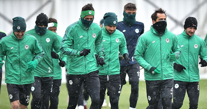 Konyaspor, Gençlerbirliği maçı hazırlıklarına başladı