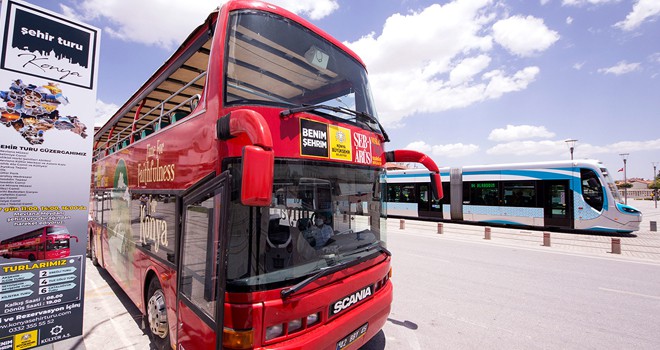 Şehir turuyla Konya’yı yakından tanıyorlar