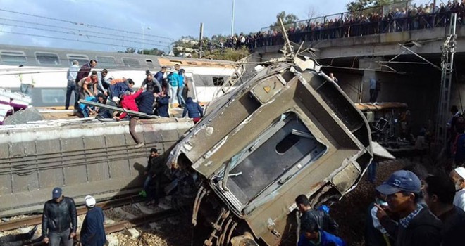 Fas'ta tren kazası