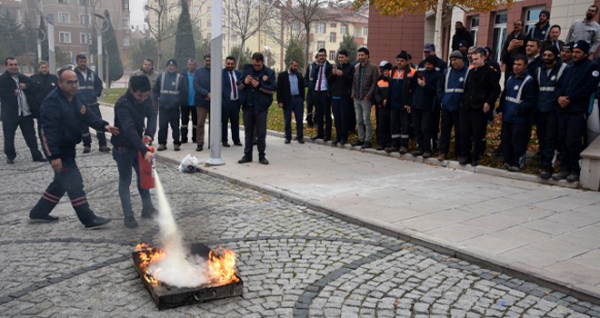 Doğal afetlere karşı hazırlık eğitimi