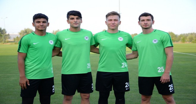 Konyaspor kampına altyapıdan 4 takviye