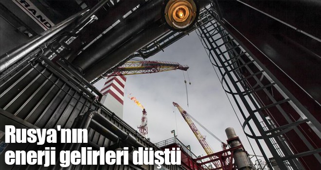 Rusya'nın enerji gelirleri düştü