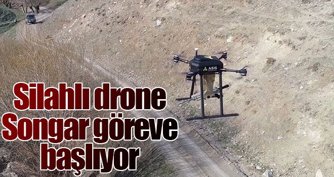 Silahlı drone Songar göreve başlıyor