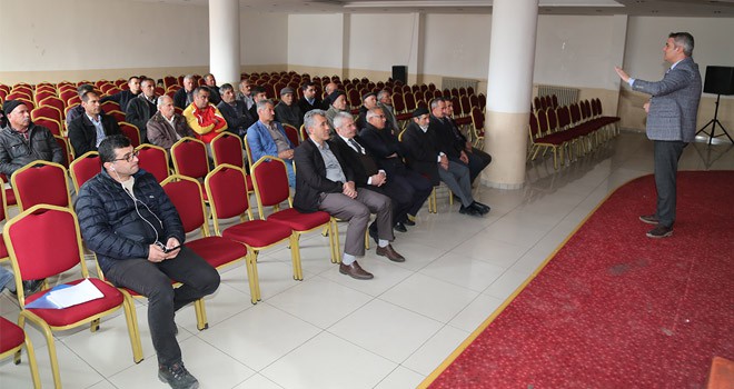 Hadim'de TARSİM bilgilendirmesi