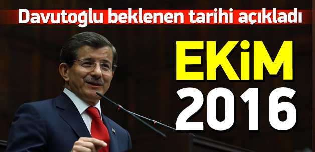 Davutoğlu: Vizesiz geçiş en geç Ekim 2016'da