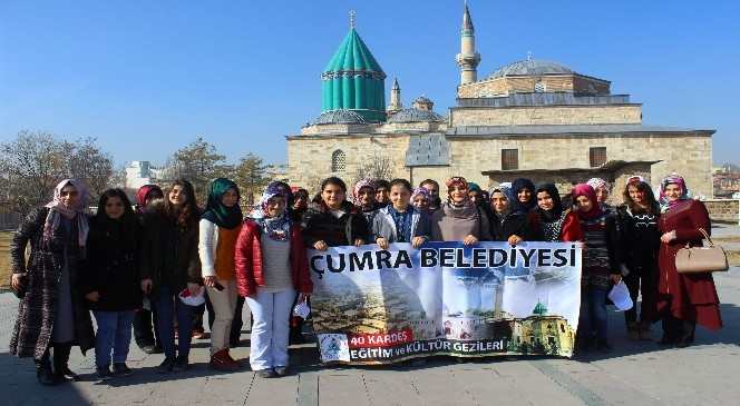 Çumra Belediyesi “40 Kardeş Eğitim Ve Kültür Gezileri” Projesi Başladı