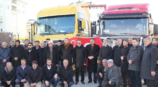 Konya Cihanbeyli'den Madaya'ya Yardım