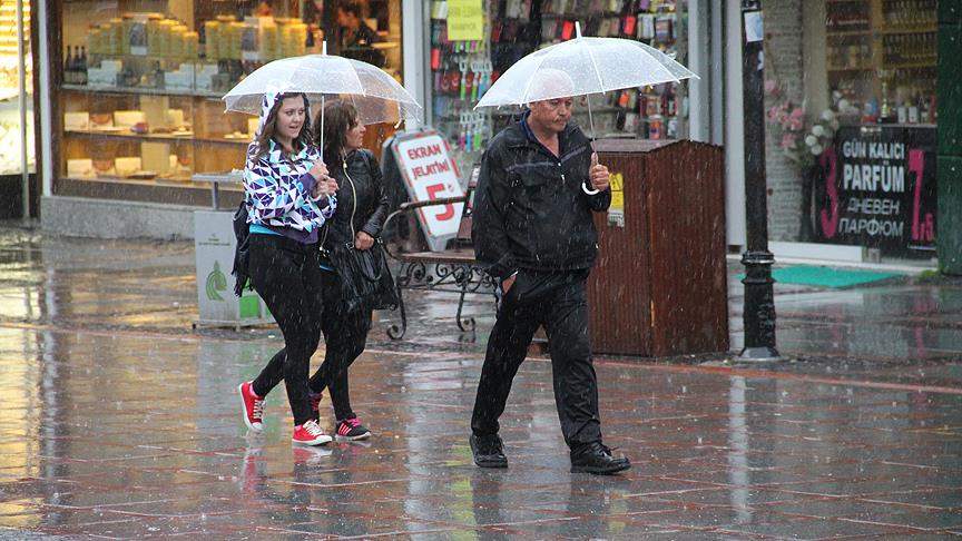 Meteorolojiden sağanak uyarısı