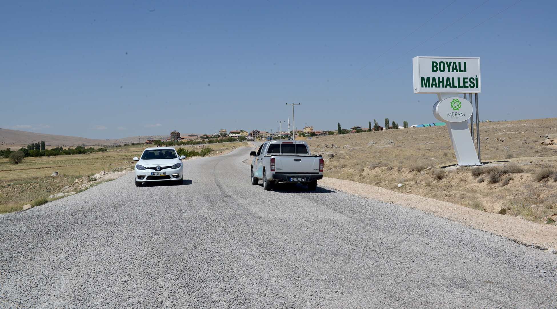 Alakova-Boyalı-Kayıhüyük arasında yol standardı yükseldi