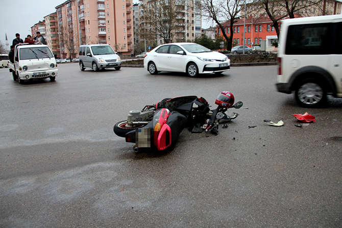 Seydişehir’de trafik kazası: 1 yaralı