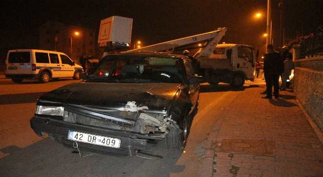 Konya'da Oto Hırsızları Mahalleyi Elektriksiz Bıraktı