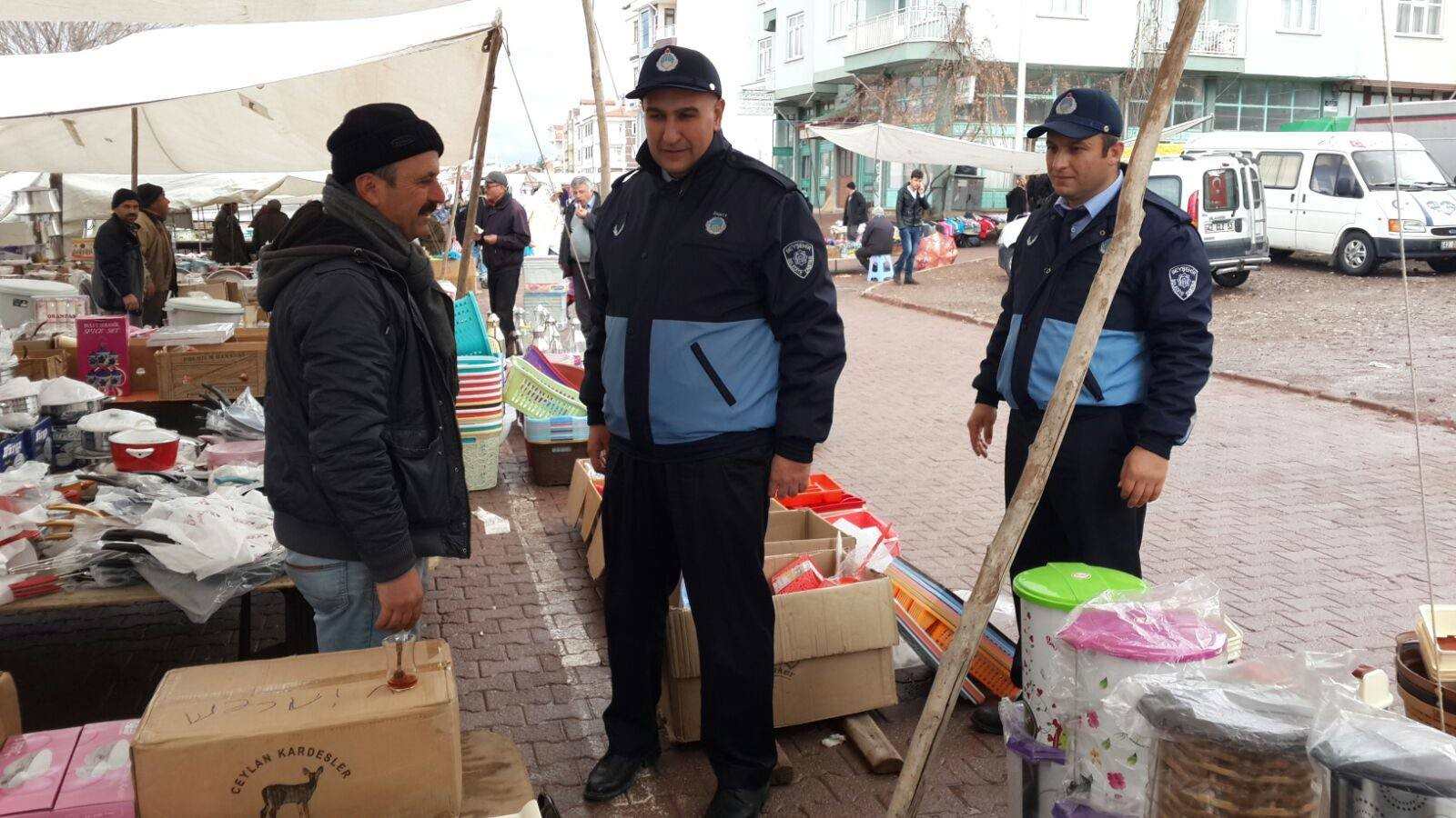 Beyşehir’de Zabıtadan Pazar Yeri Denetimleri