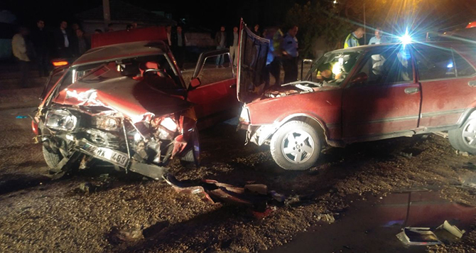 Konya'da trafik kazası: 2 ölü, 2 yaralı