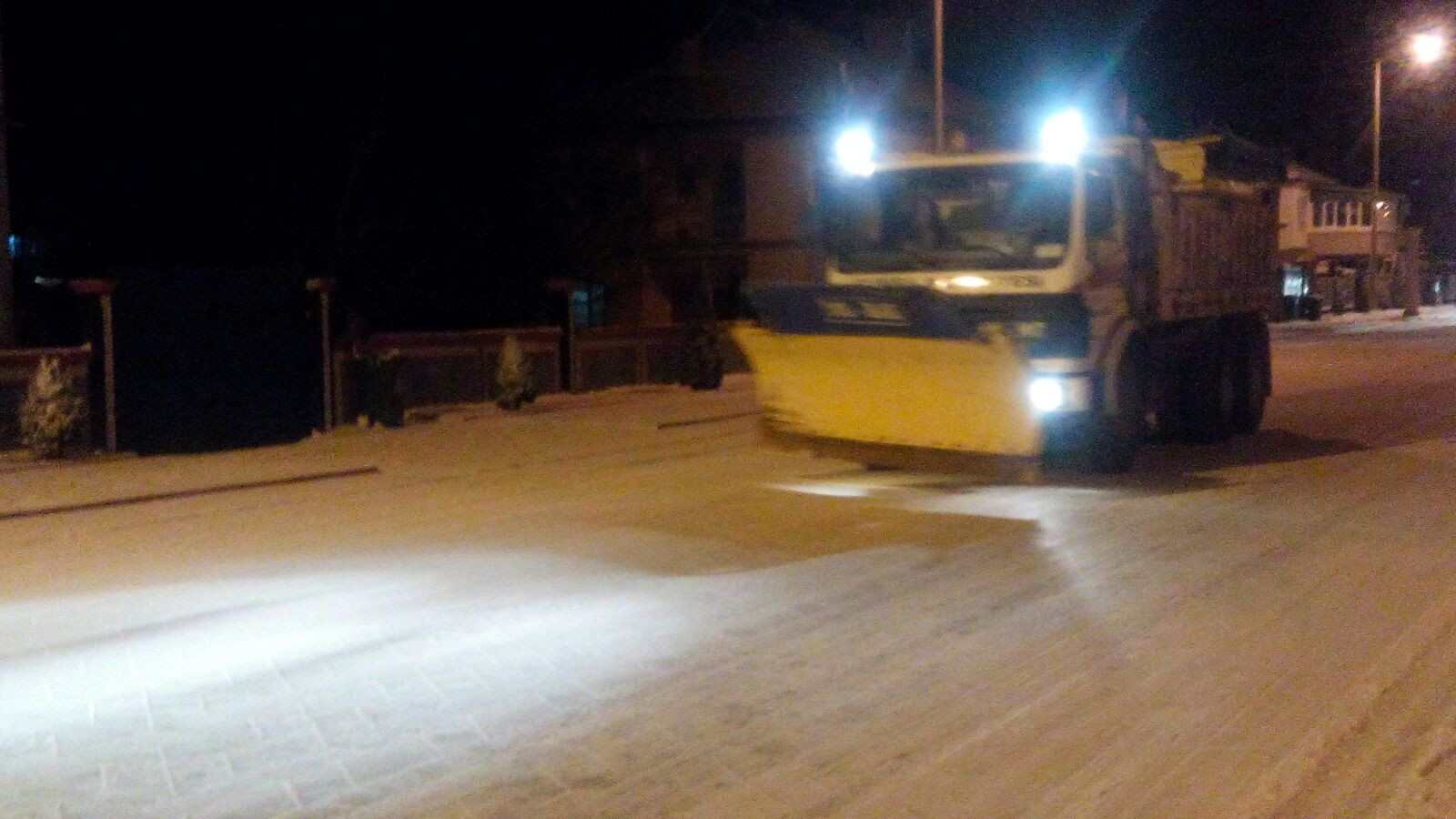 Çumra Belediyesi’nden Kış Mesaisi