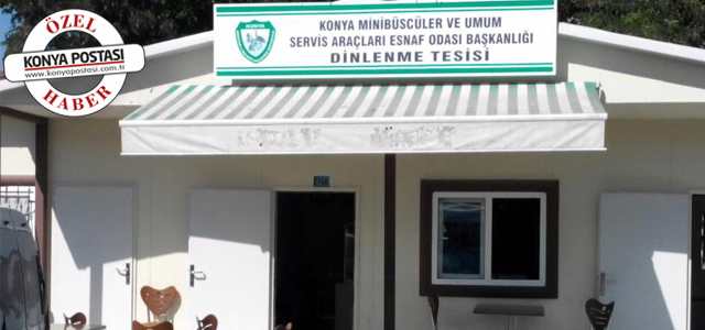 Minibüsçüler ‘rahat’ dinlenecek