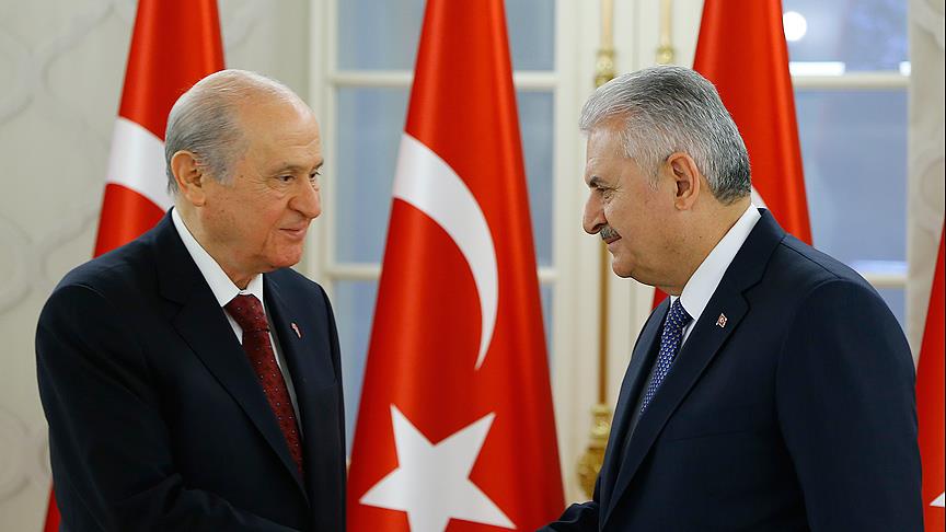 Başbakan Yıldırım, MHP Genel Başkanı Bahçeli ile görüşecek