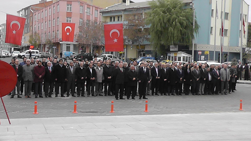 Atatürk vefatının 78. yılında Kulu’da saygıyla anıldı