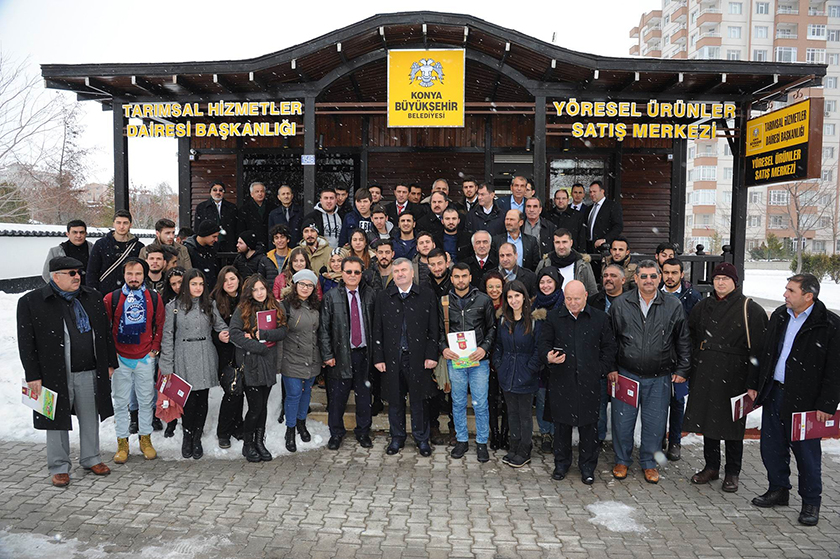 Konya'da, Yöresel Ürünler Satış Merkezi açıldı