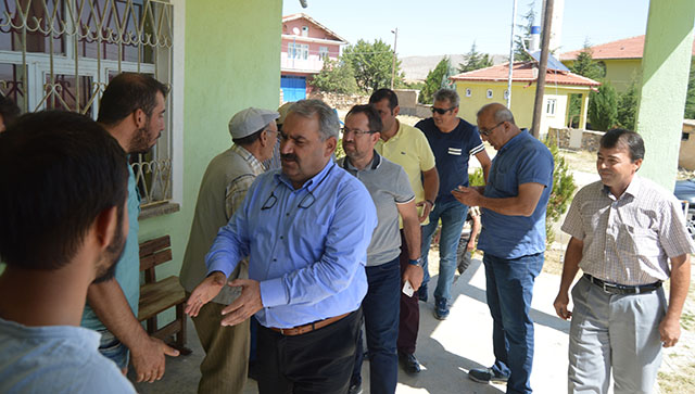 Etyemez Ilgın'ı ziyaret etti