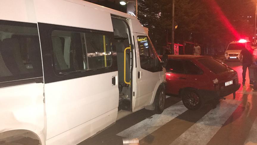 Başkentte trafik kazası: 1 ölü, 4 yaralı