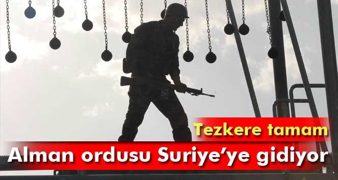 Alman ordusu Suriye için onay aldı