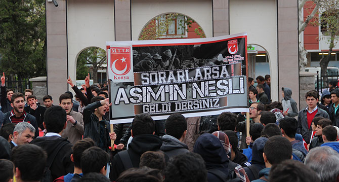 Konya ve Aksaray'da "57. Alay Vefa Yürüyüşü" gerçekleştirildi