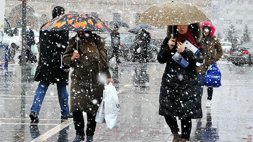 Meteorolojiden kuvvetli kar yağışı uyarısı