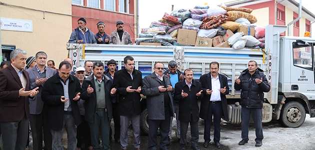 Hadim'den Bayırbucak Türkmenleri için Yardım