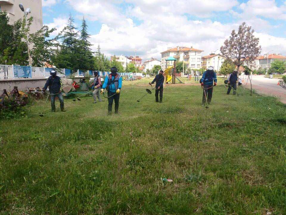 Beyşehir’in Parkları Yaz Dönemine Hazır