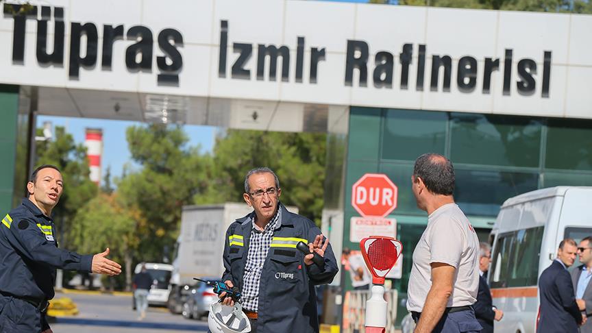 Tüpraş İzmir rafinerisinde patlama