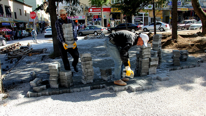 Seydişehir'de belediye çalışmaları