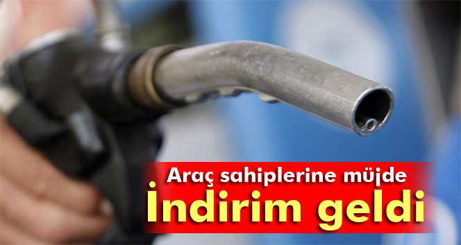 Müjde Motorin ve gaz yağına indirim