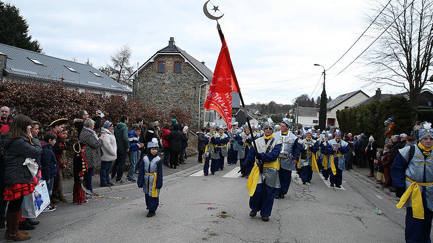 Belçika'nın "Türk köyü"nde karnaval coşkusu