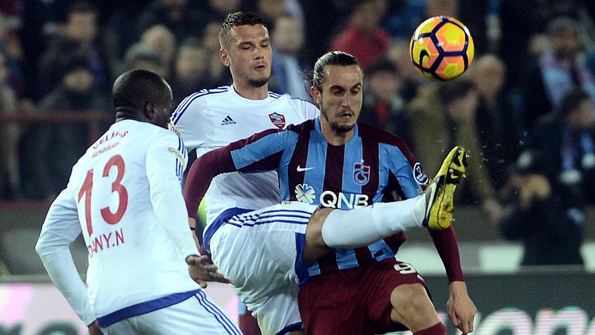 Trabzonspor üç puanı tek golle aldı