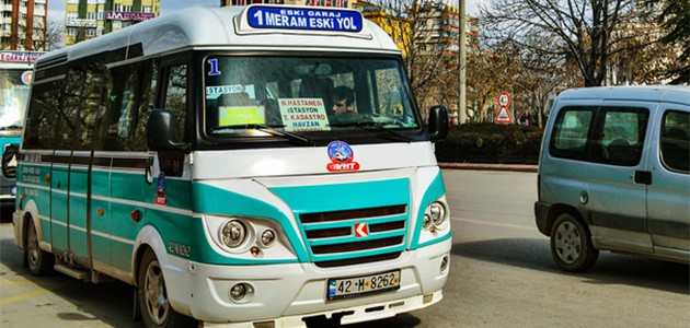 DİKKAT Konya'da Dolmuş Ücretlerine Zam 