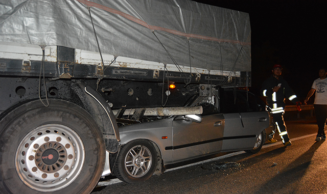 Konya'da trafik kazası: 2 yaralı