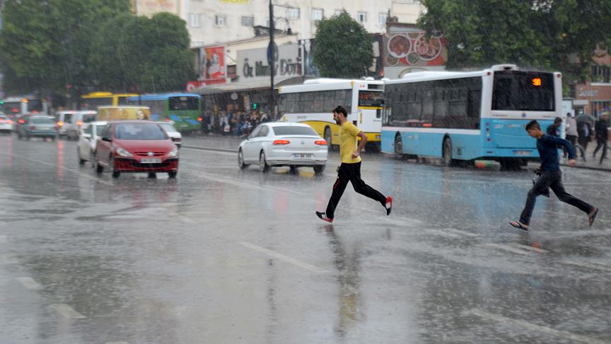 Meteorolojiden sağanak uyarısı