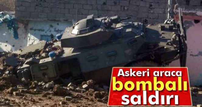 Sur’da Panzer geçişi sırasında Bomba Patladı