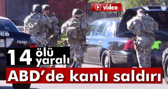 ABD’de Silahlı Saldırı 14 Ölü 14 Yaralı!