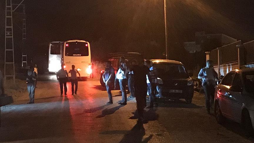 Hatay'da PKK'lı teröristler polis uygulama noktasına saldırdı