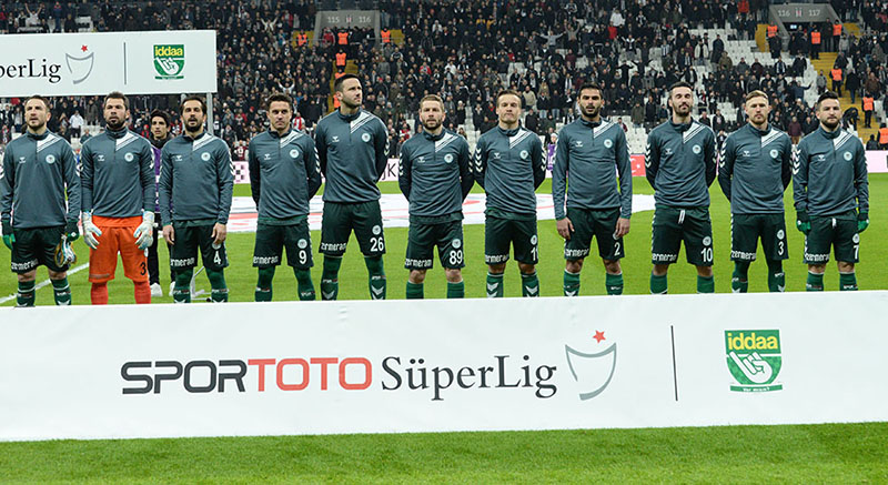 Konyaspor geriledi