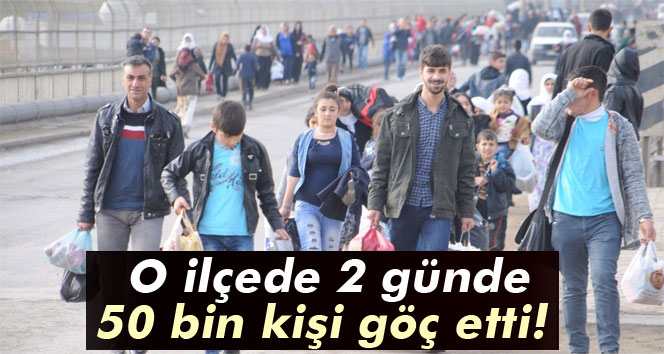 Çatışma Nedeniyle Halk Göç Ediyor