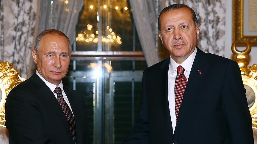 Erdoğan ve Putin 'Suriye' konusunu görüştü