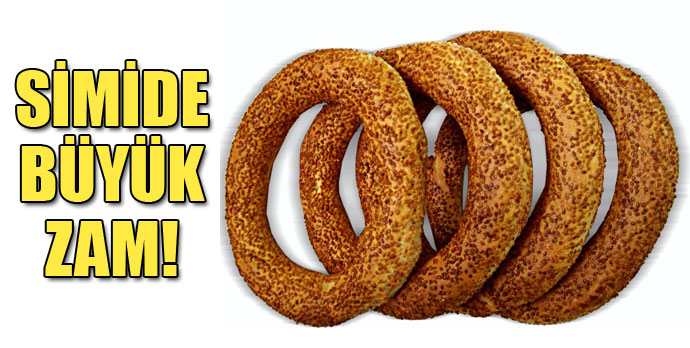 Konya'da Simit'e Yüzde 25 Zam!