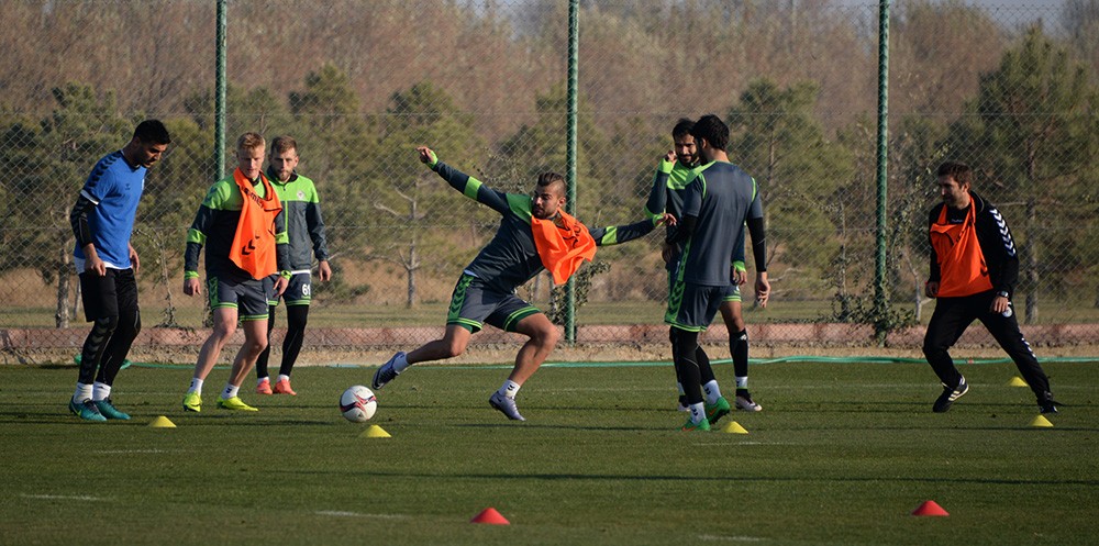 Konyaspor, Shakhtar Donetsk maçı hazırlıklarını tamamladı