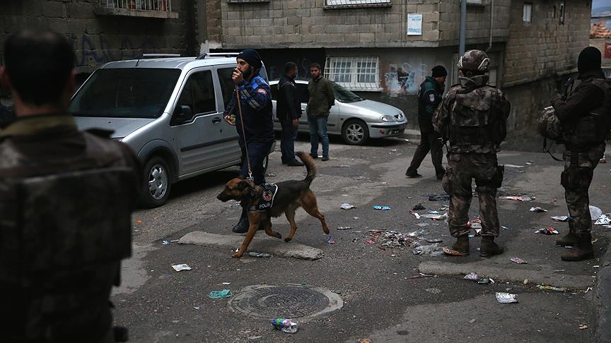 Gaziantep'te şafak vakti uyuşturucu operasyonu