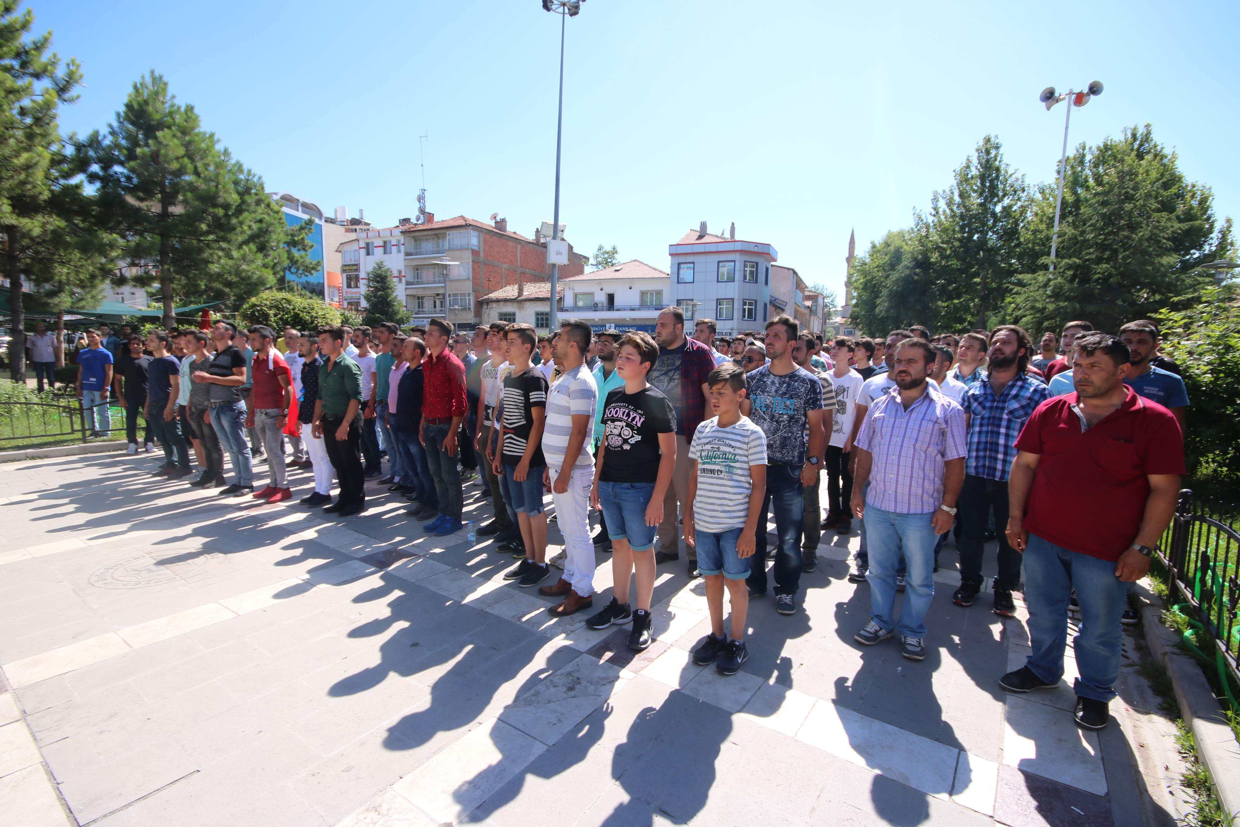 Konya'da protesto yürüyüşü