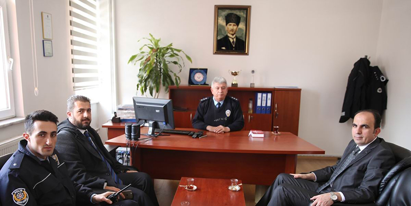 Başkan Altay’dan polis merkezlerine ziyaret